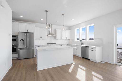 (All the following photos are of a similar home, actual finishes may vary.)