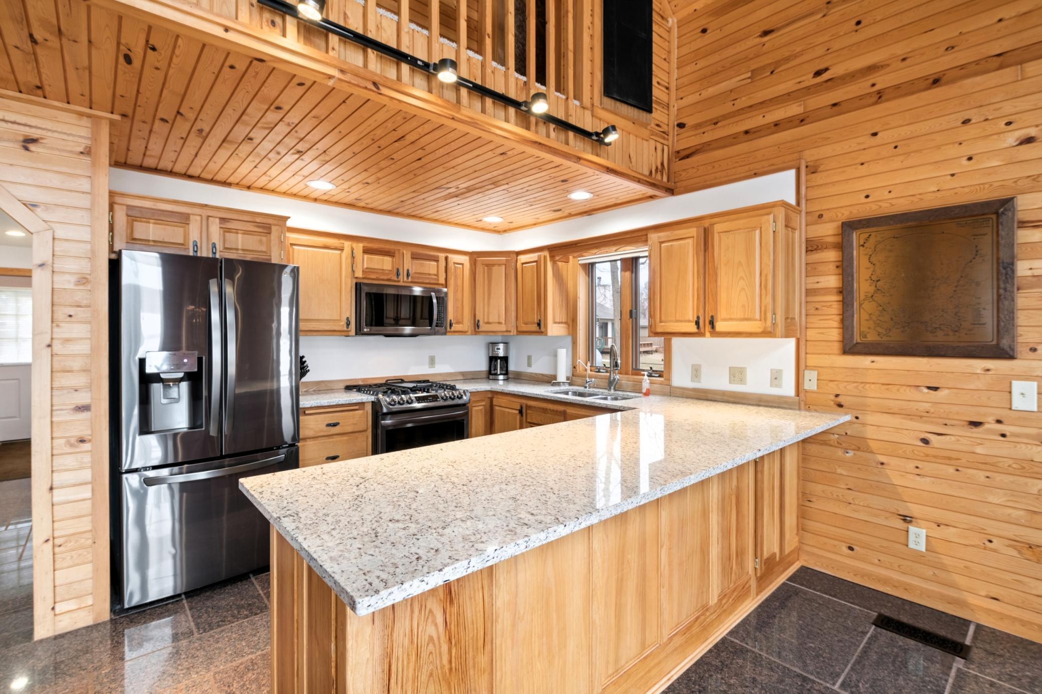 Open updated kitchen in the past few years.