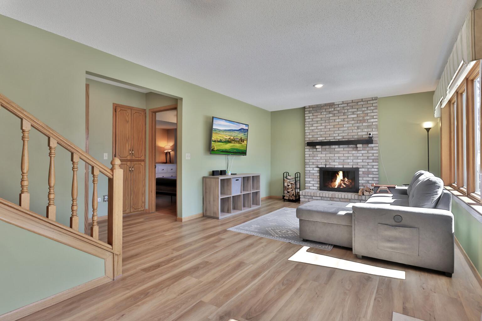 Lower level family room