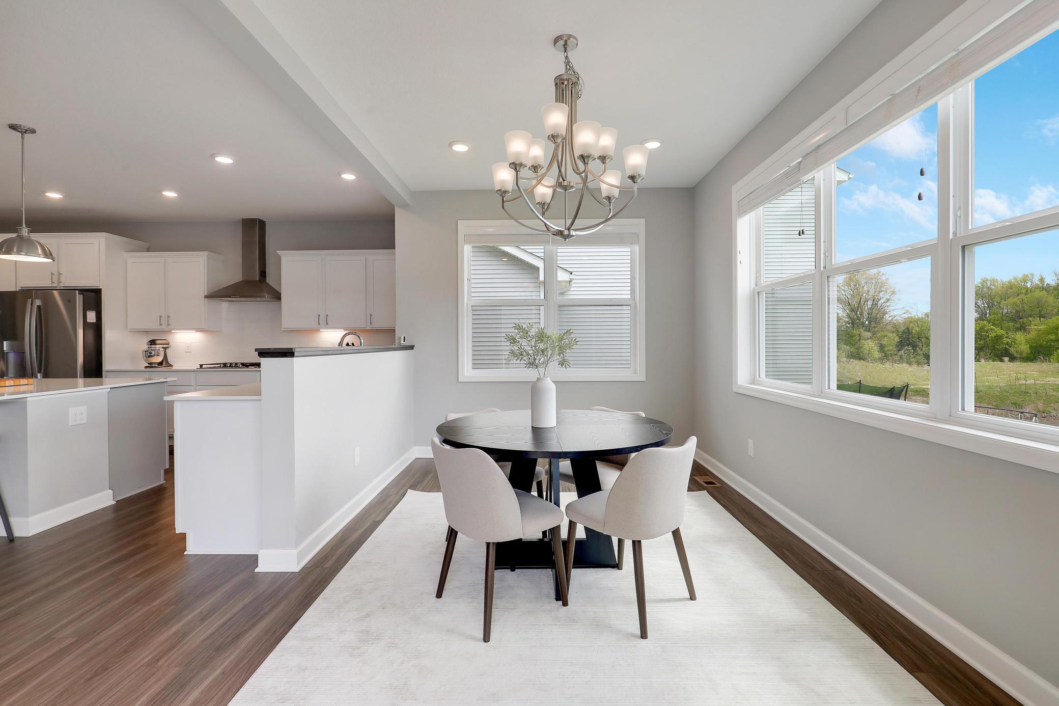 informal dining space