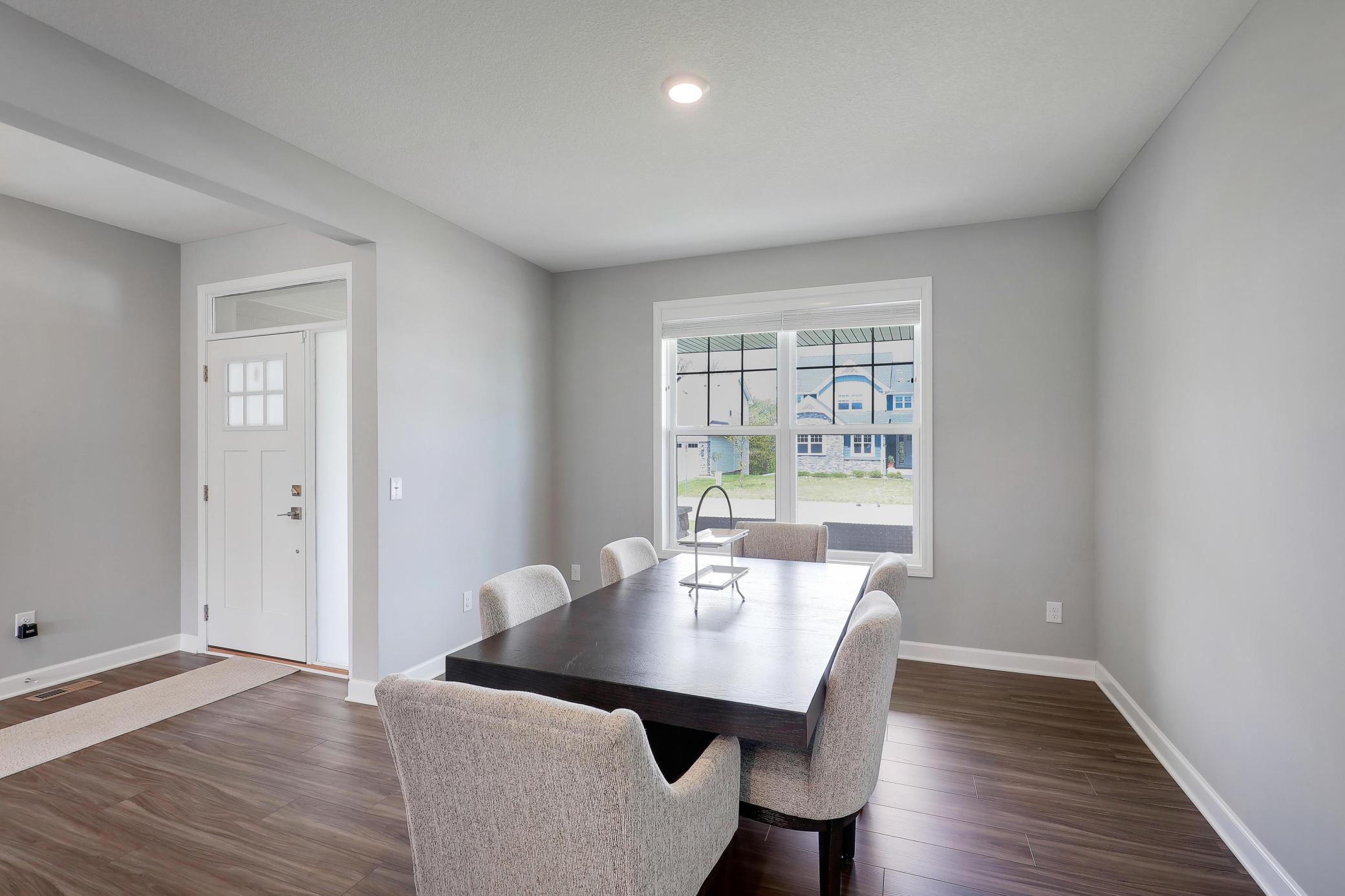 Formal dining room or office space
