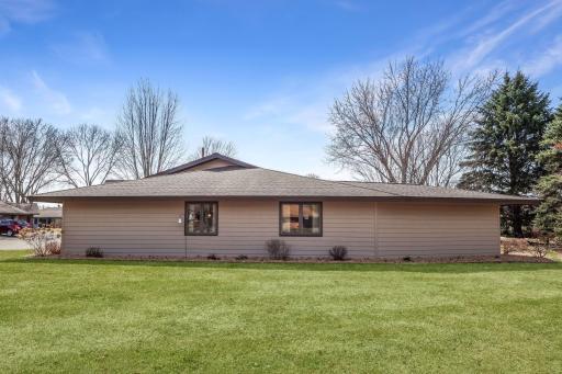 Large corner lot- end unit- offering additional windows and natural light.