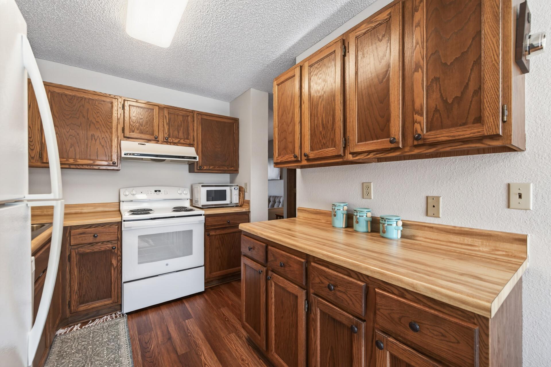 Very well taken care of kitchen