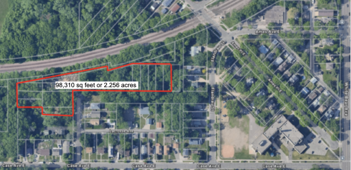 Photo for 995 Kennard Street, Saint Paul, MN 55106 - listing #7042962 Total Site is 2.256 acres or 98,310 sq feet per tax records
