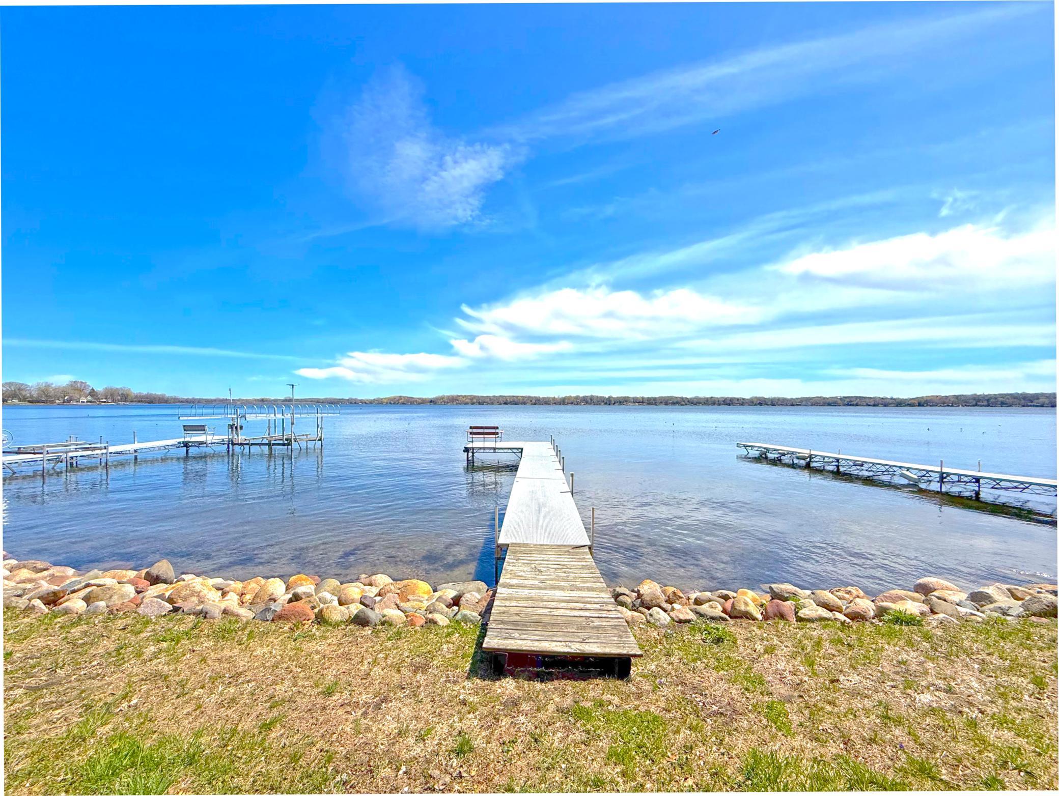 Dock is included, grab your sunscreen, flip flops, floaties and fishing poles - enjoy the summer sunshine on Sugar Lake!