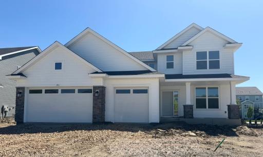 Welcome to 1911 Ravine Road! (Photo is of the actual home in progress.)