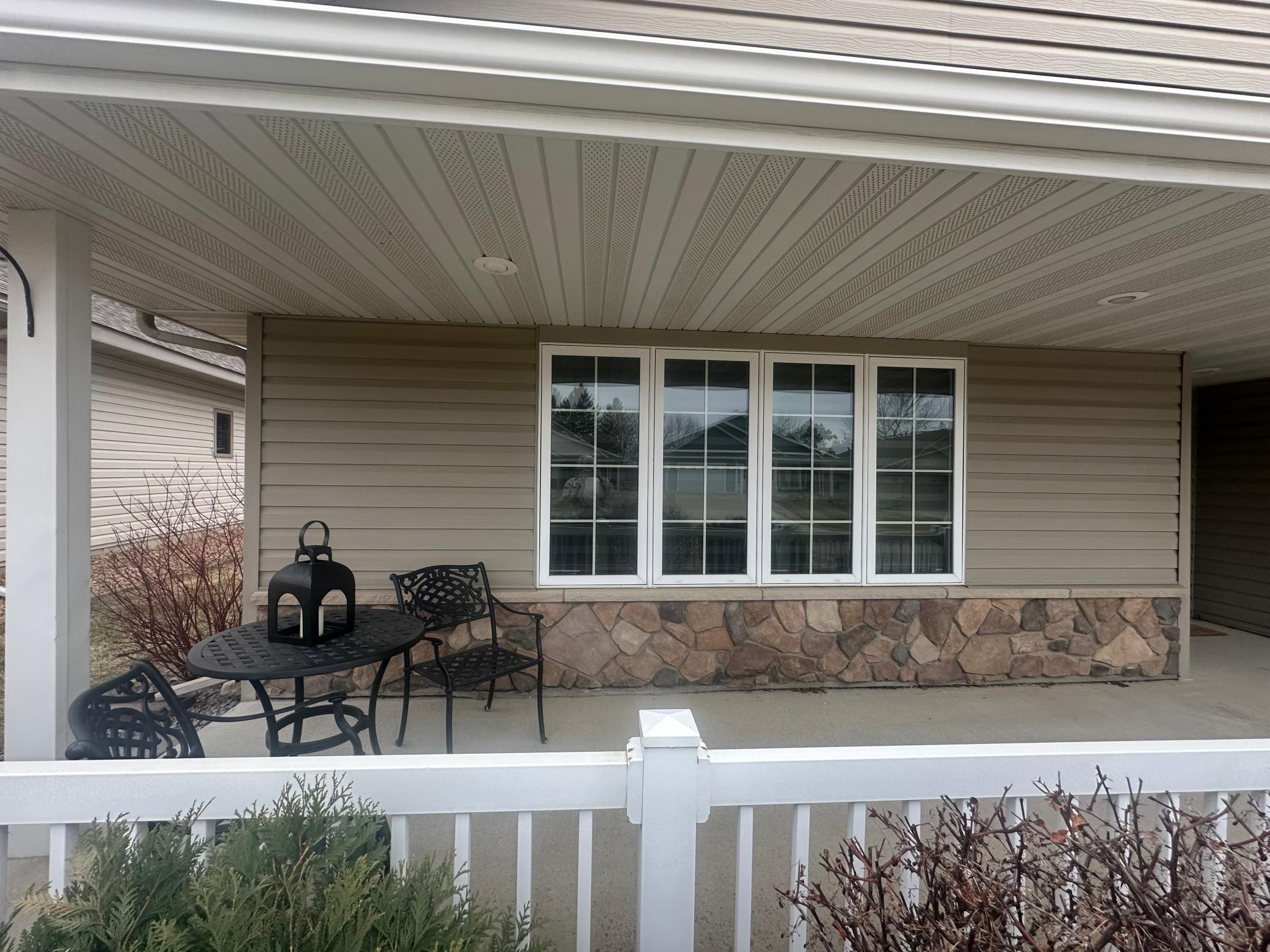 Lovely place to read and enjoy your morning coffee!