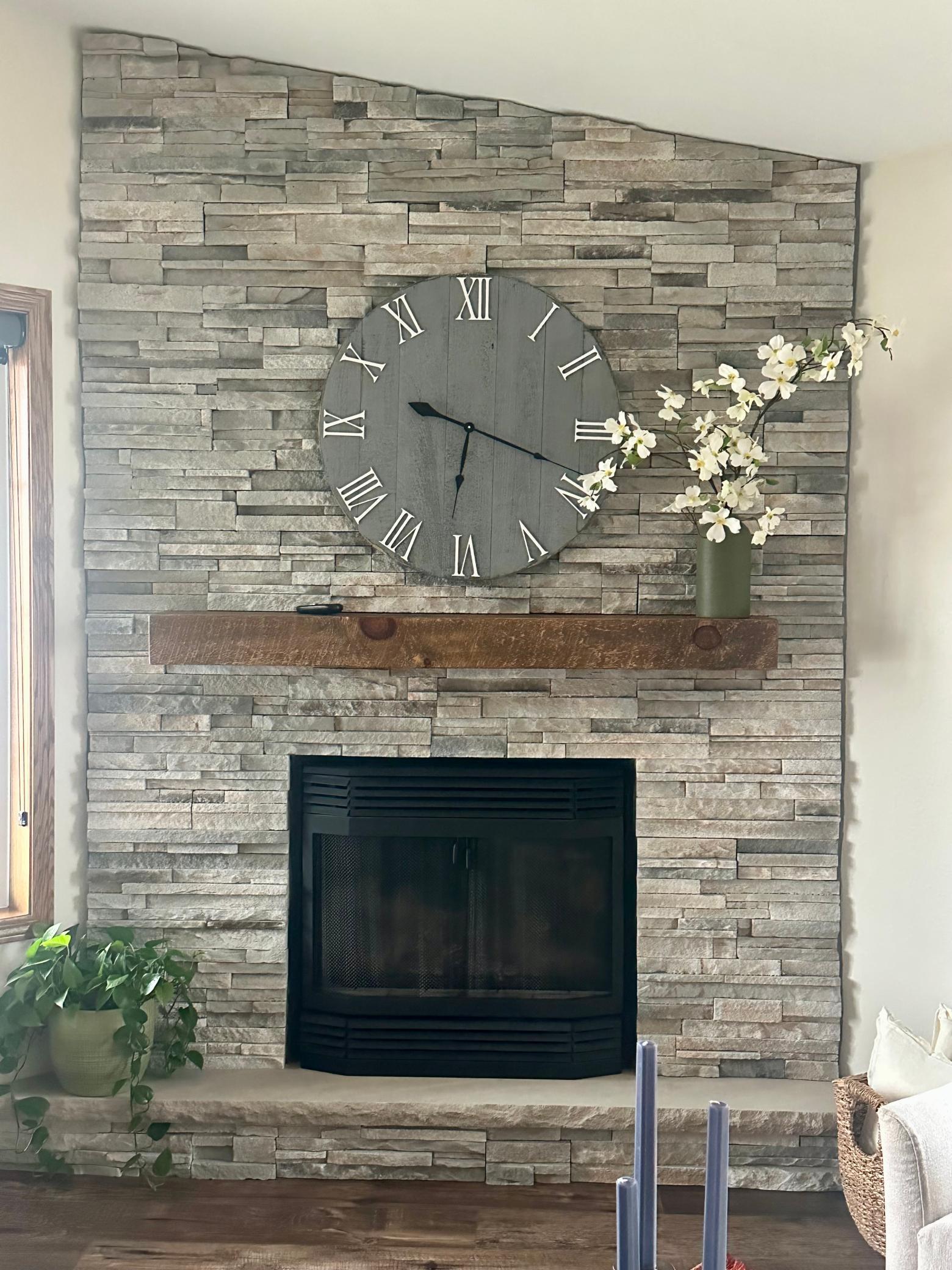 Gas Fireplace is equipped with electrical above the mantel if you prefer a television here