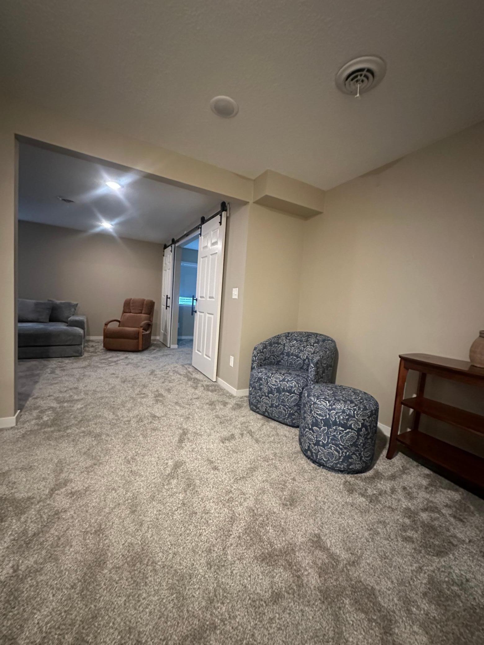 Lower Level Landing as you arrive down the stairs