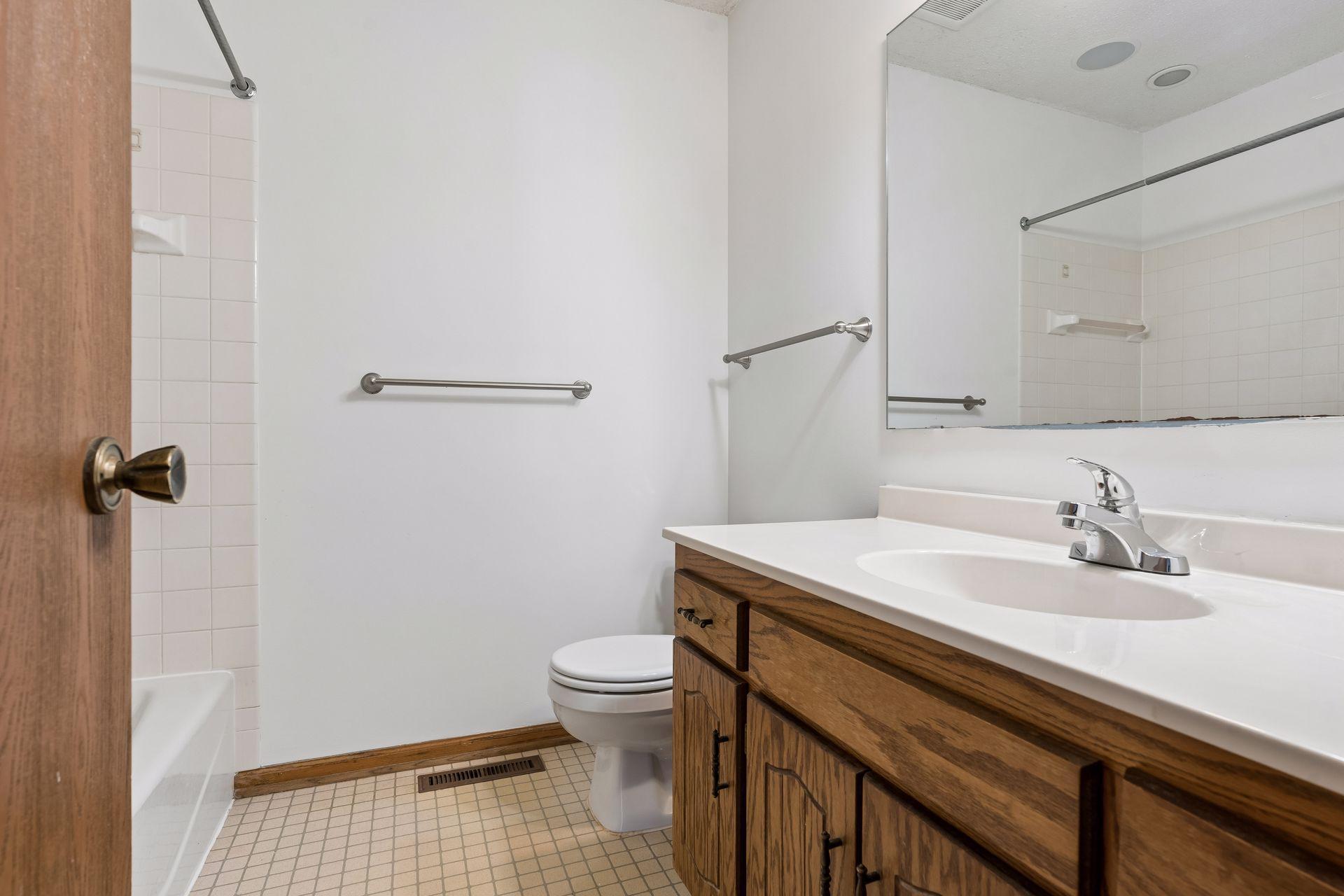 Main level full bathroom was just painted in April 2026.