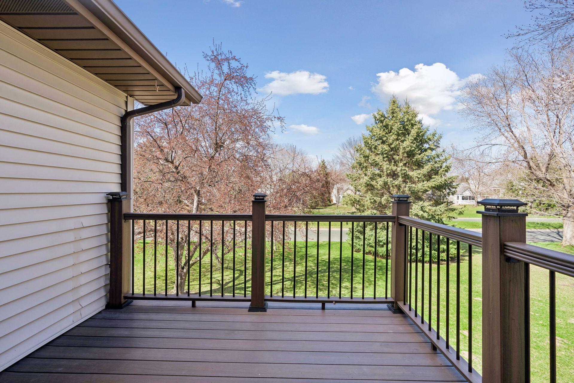 Enjoy your maintenance free deck just off the Dining Room.