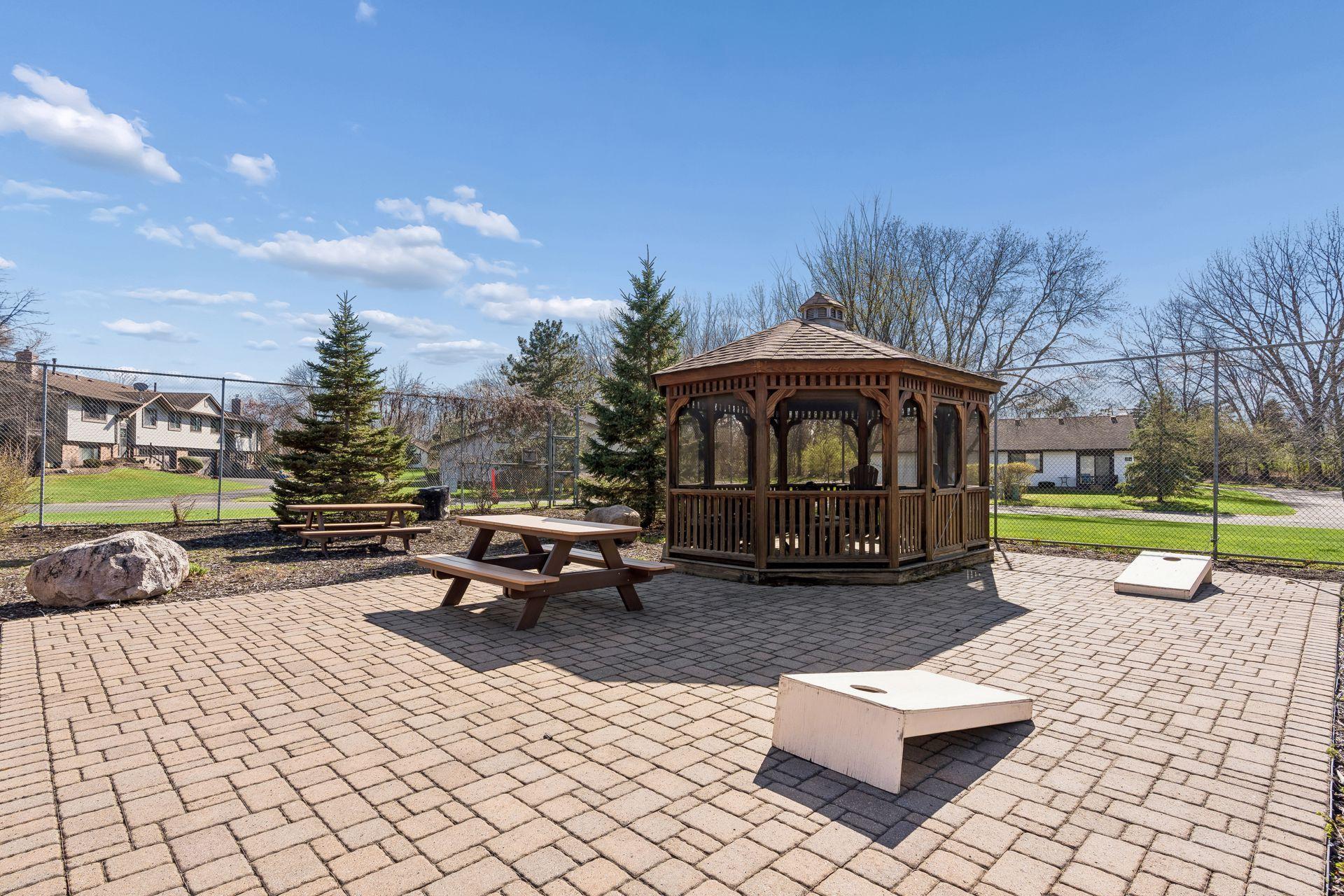 The neighborhood park offers a welcoming and versatile outdoor space perfect for gathering, relaxing and enjoying time with friends and family.