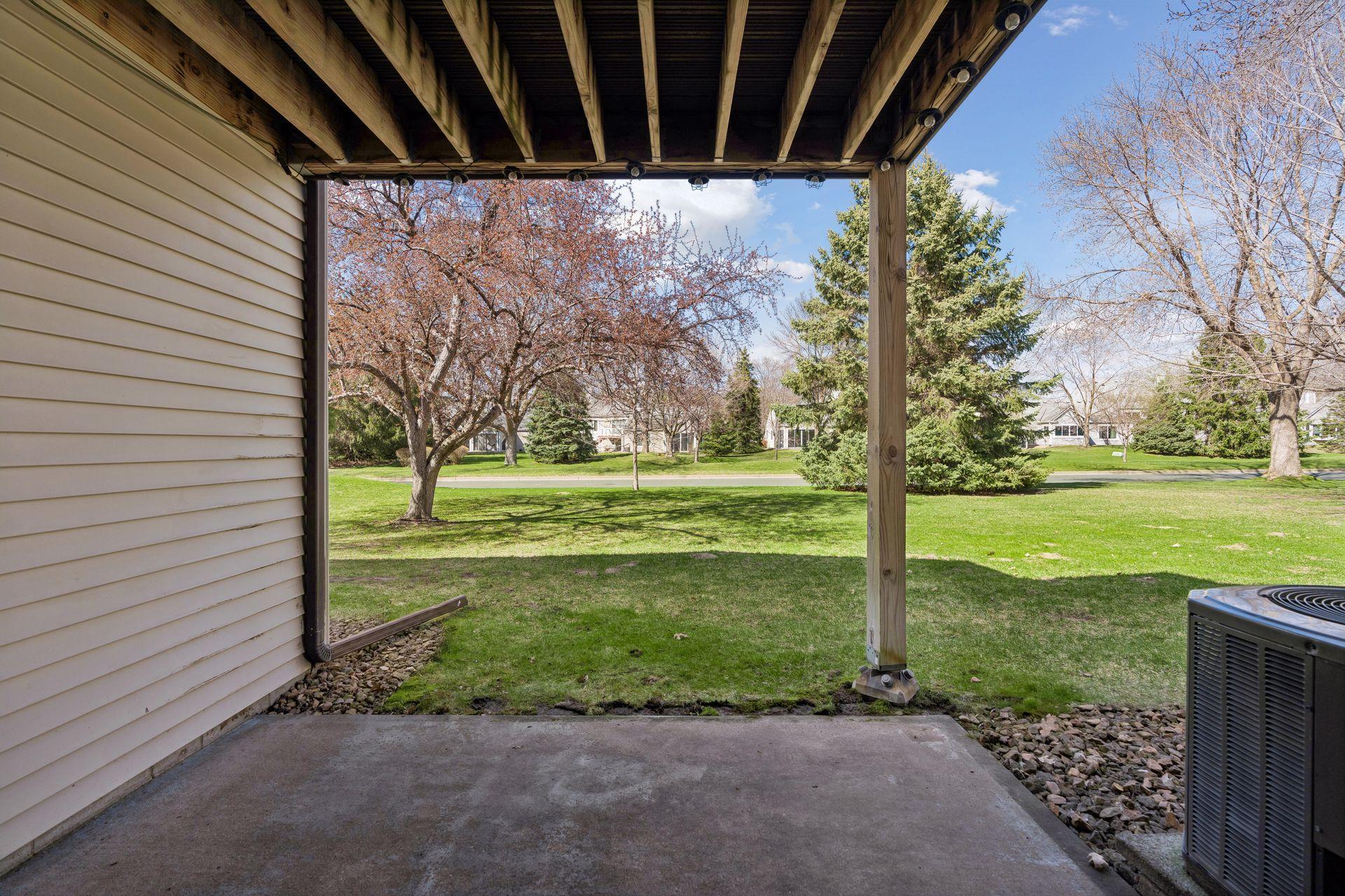 Walkout patio—perfect for enjoying the outdoors!