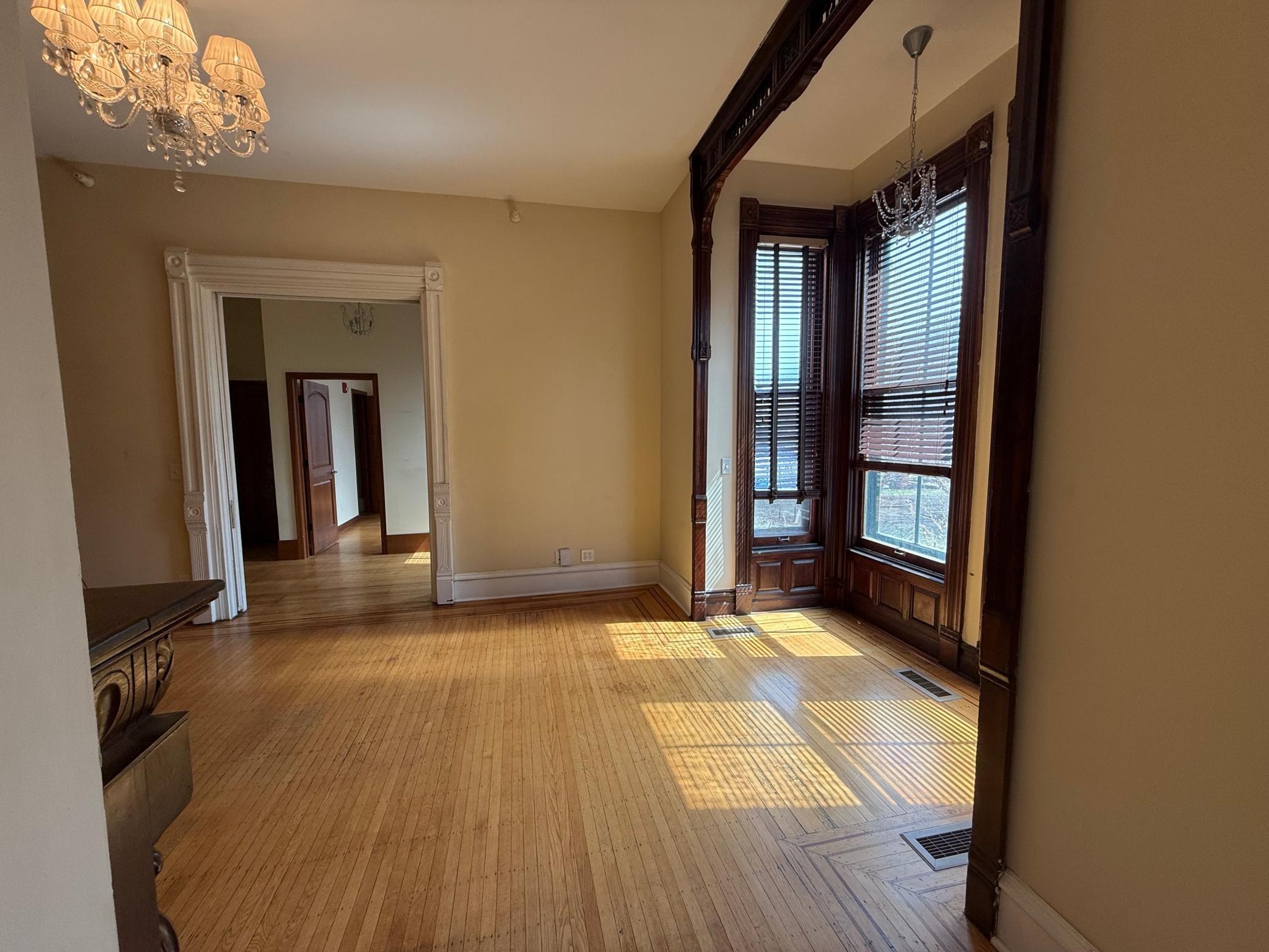 Unit 1 living and dining area