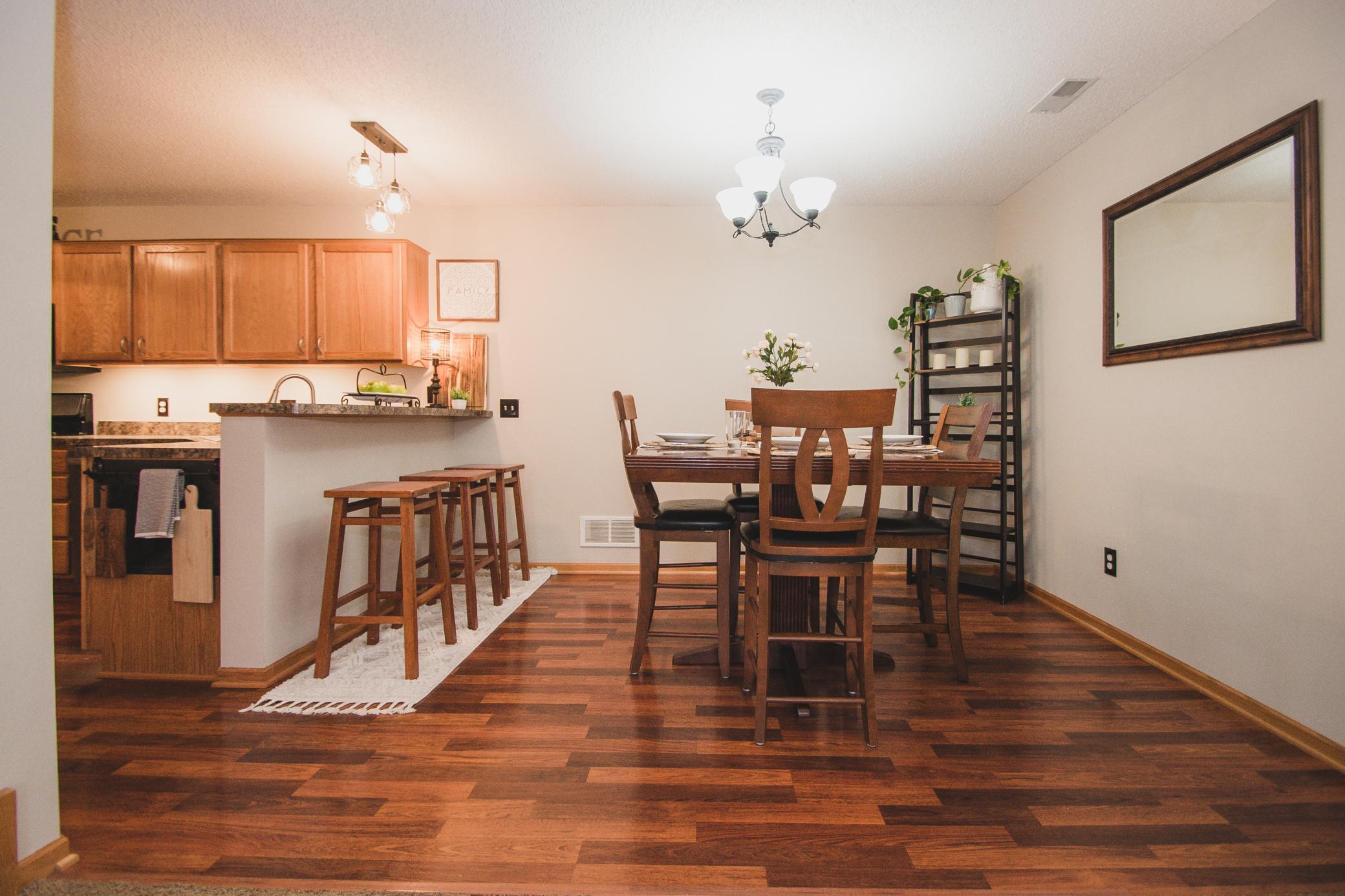 Informal dining room