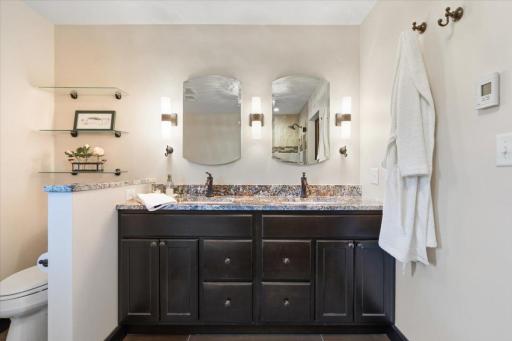 Double vanity. Zero negotiation required. The primary bath has room for everyone and opinions about none of it.