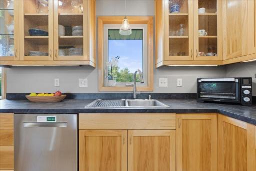 The best view from the kitchen sink in Minnetrista. Possibly all of Hennepin County.