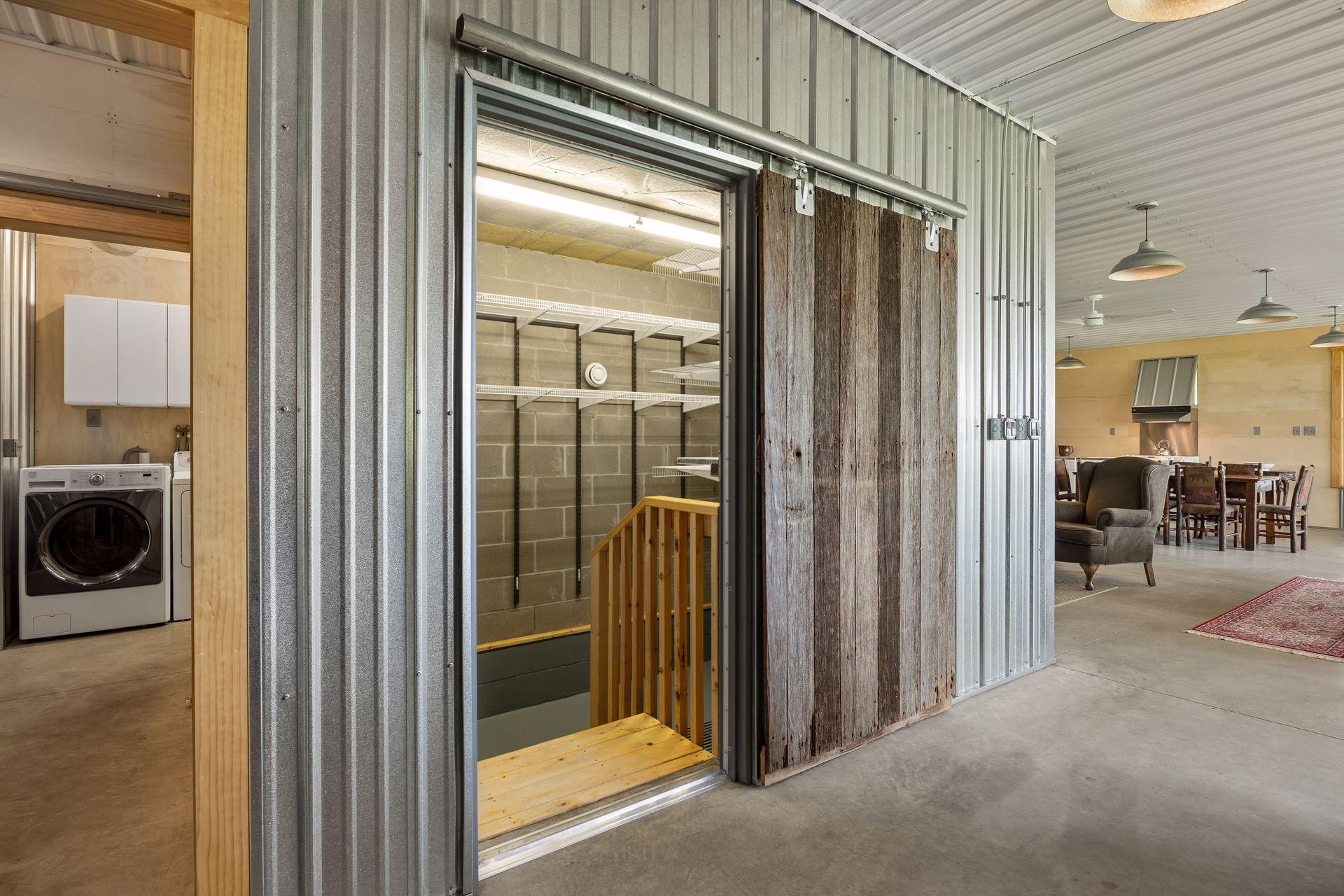 Storage Room and Storm Shelter