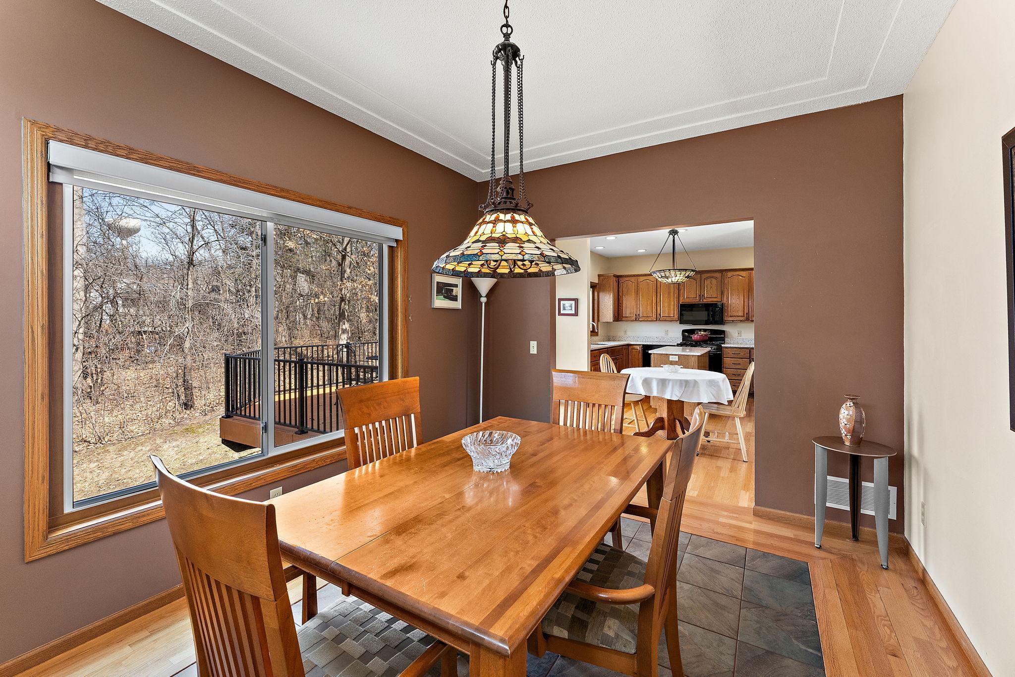 Dining room looking toward kitchen