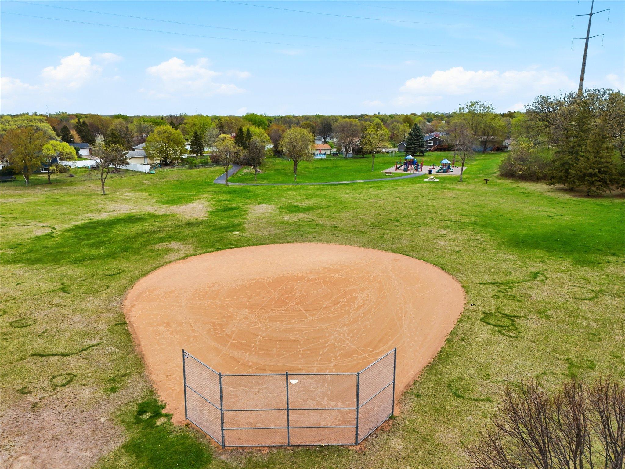 Close proximity to the softball field adds another great recreational feature to this home’s exceptional park-connected location.
