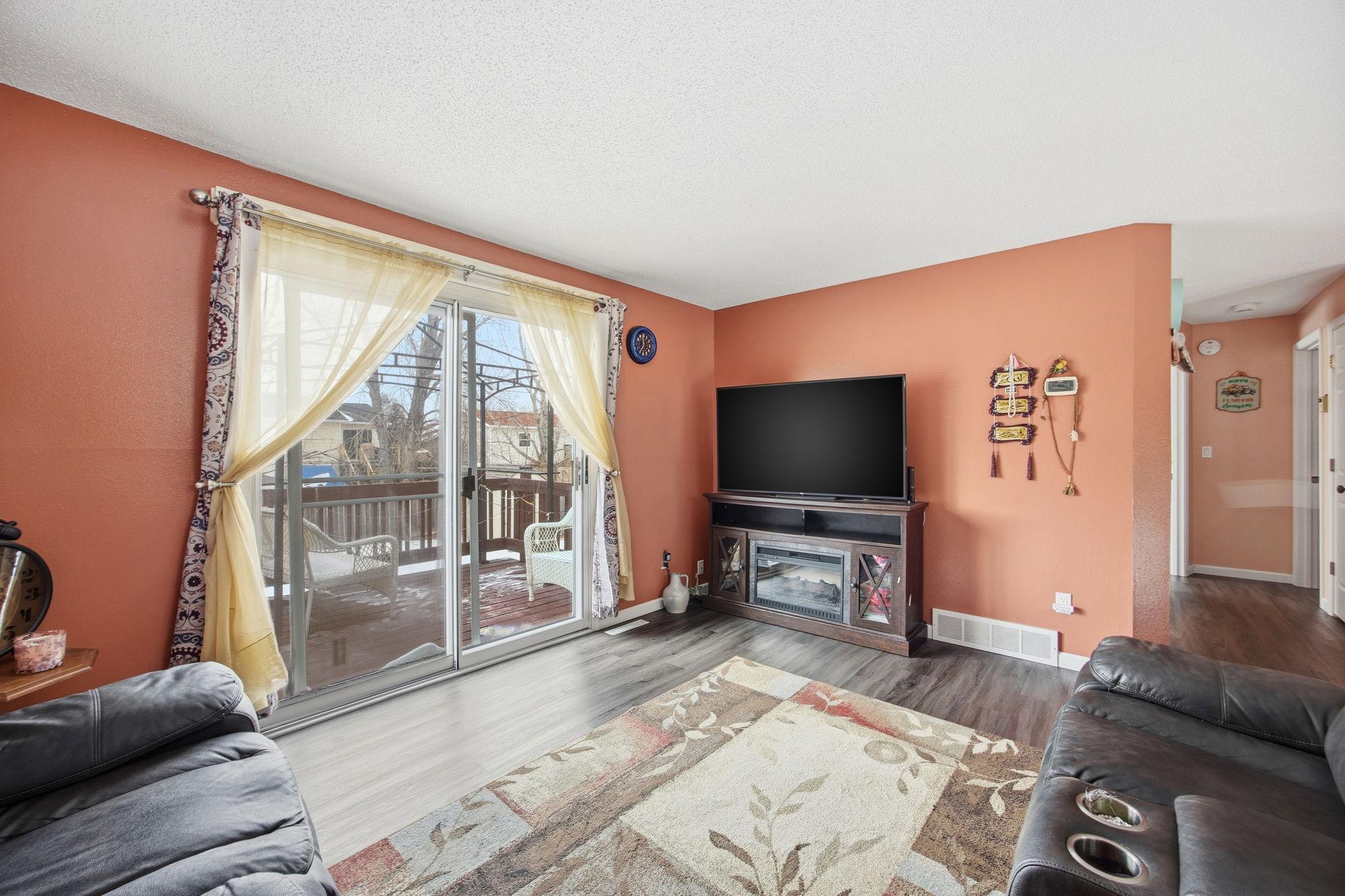 Living room upper level