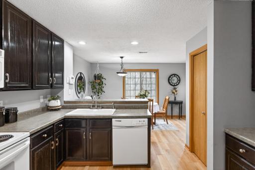 Open kitchen and dining area perfect for everyday living