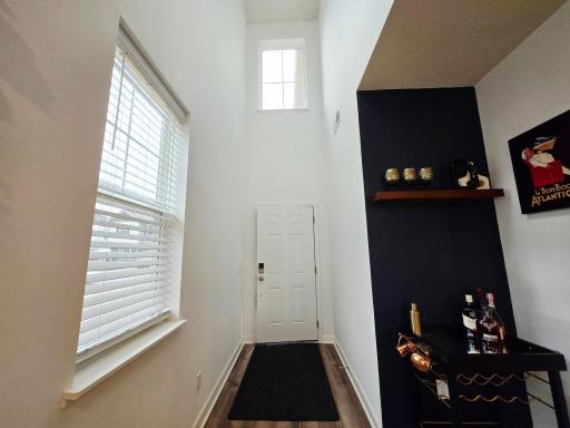 View of two-story foyer