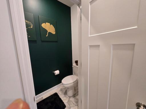 main level half bathroom