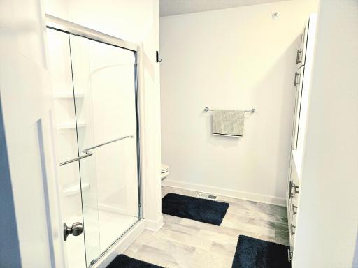 Master Bathroom with walking shower