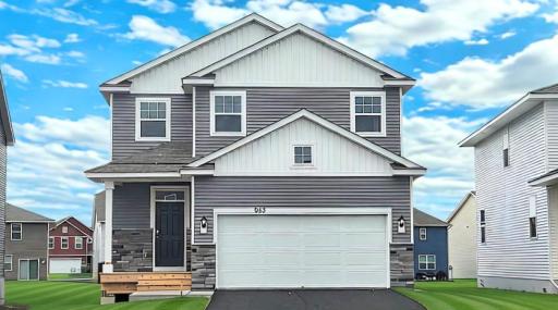 Photo for 953 Huntington Way, Jordan, MN 55352 - listing #7043160 Welcome to 953 Huntington Way in the beautiful Bridle Creek Community. This Louisville floor plan features 4 bedrooms, 3 bathrooms, a dedicated main level office, and 2,391 finished square feet.