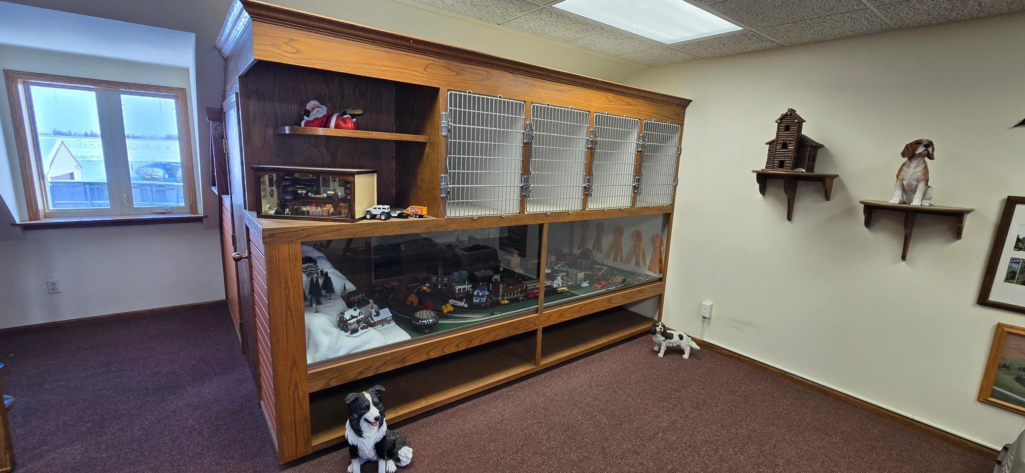 2nd Floor Cat Kennels