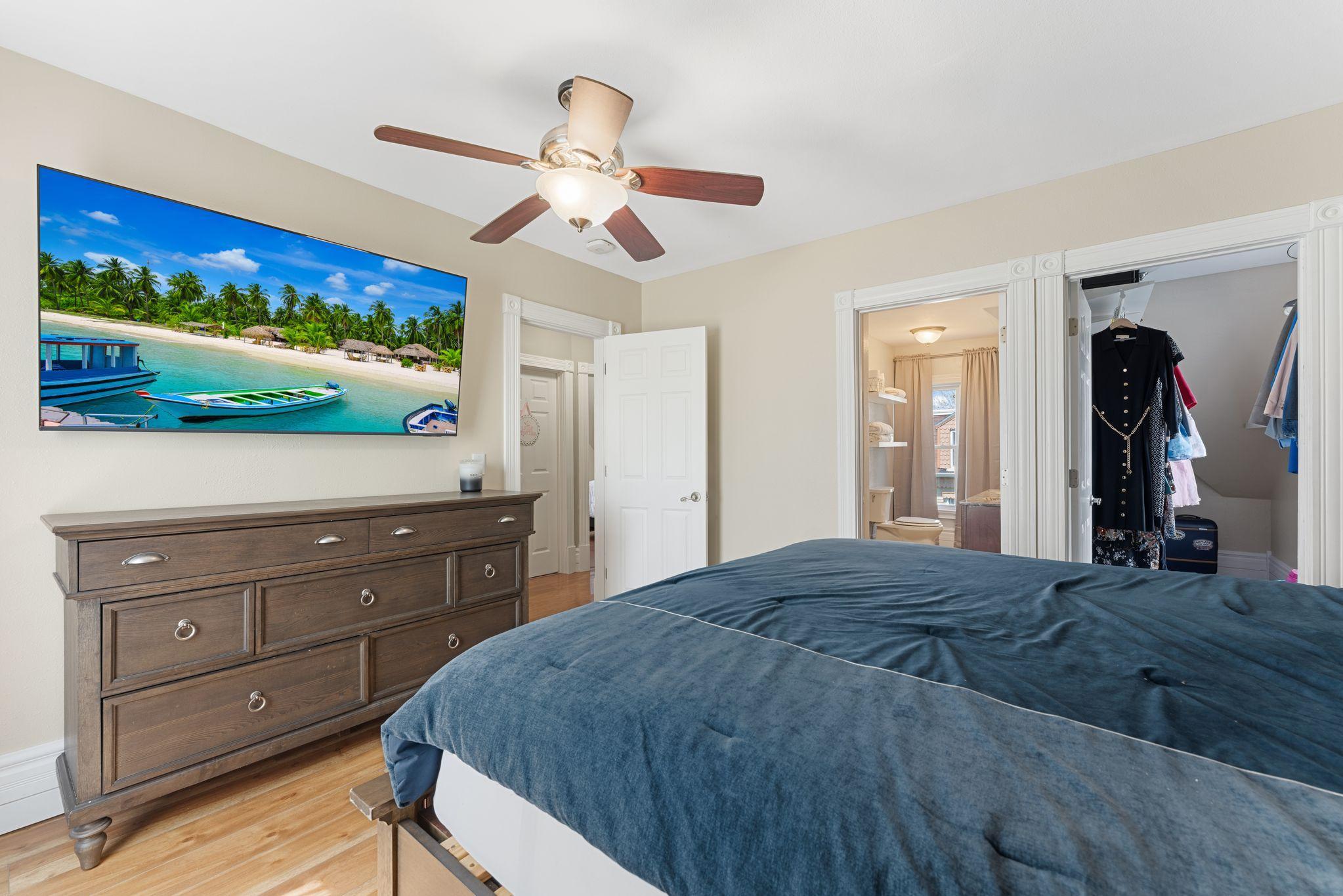 Primary bedroom upper level