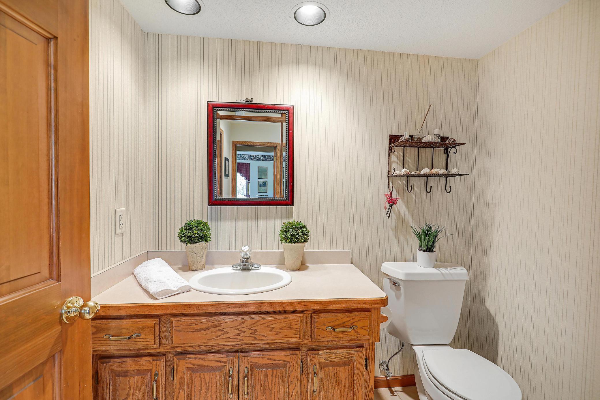 Main level 1/2 bath.