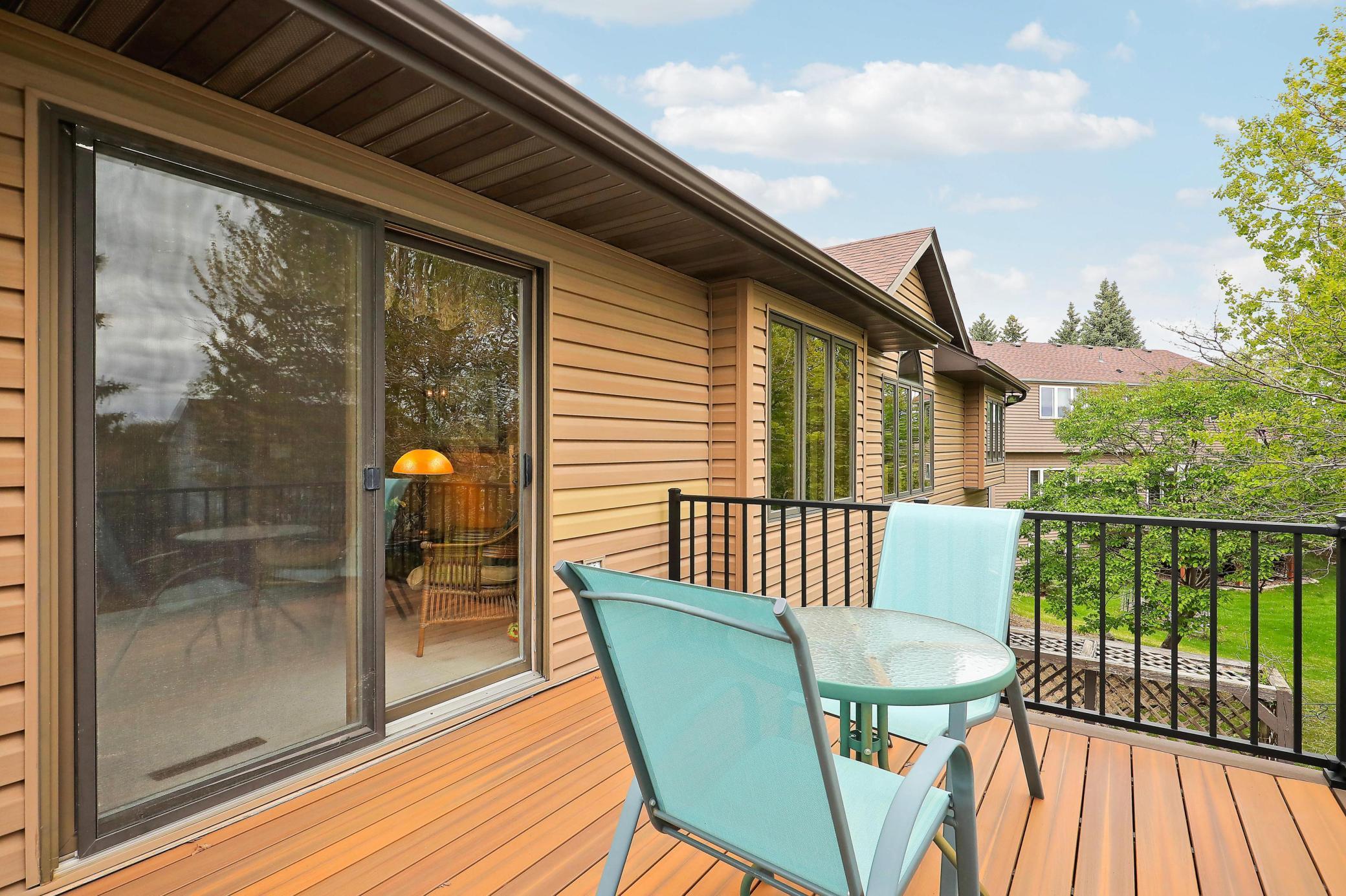 Maintenance free deck.