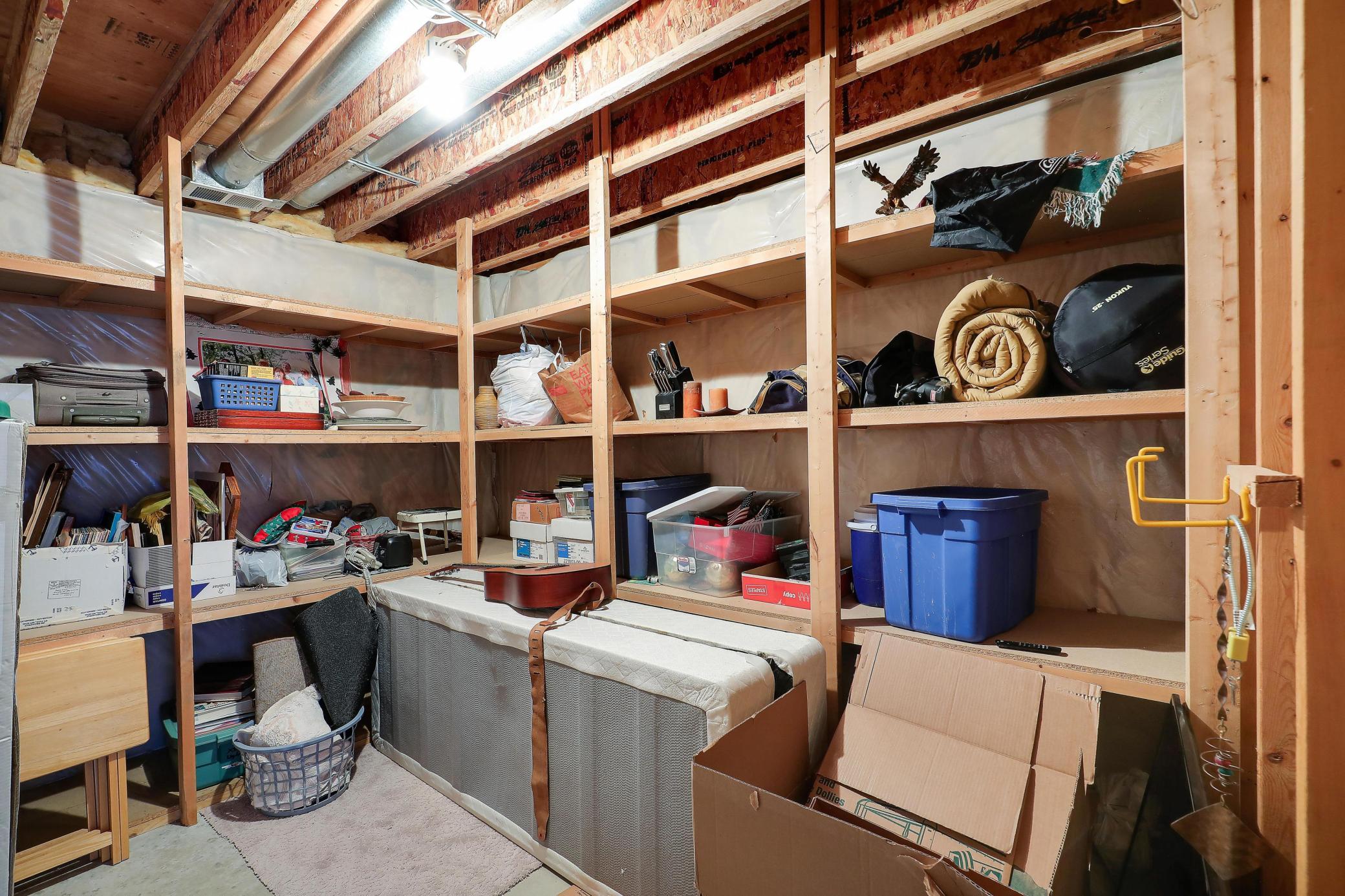 Tons of storage options.