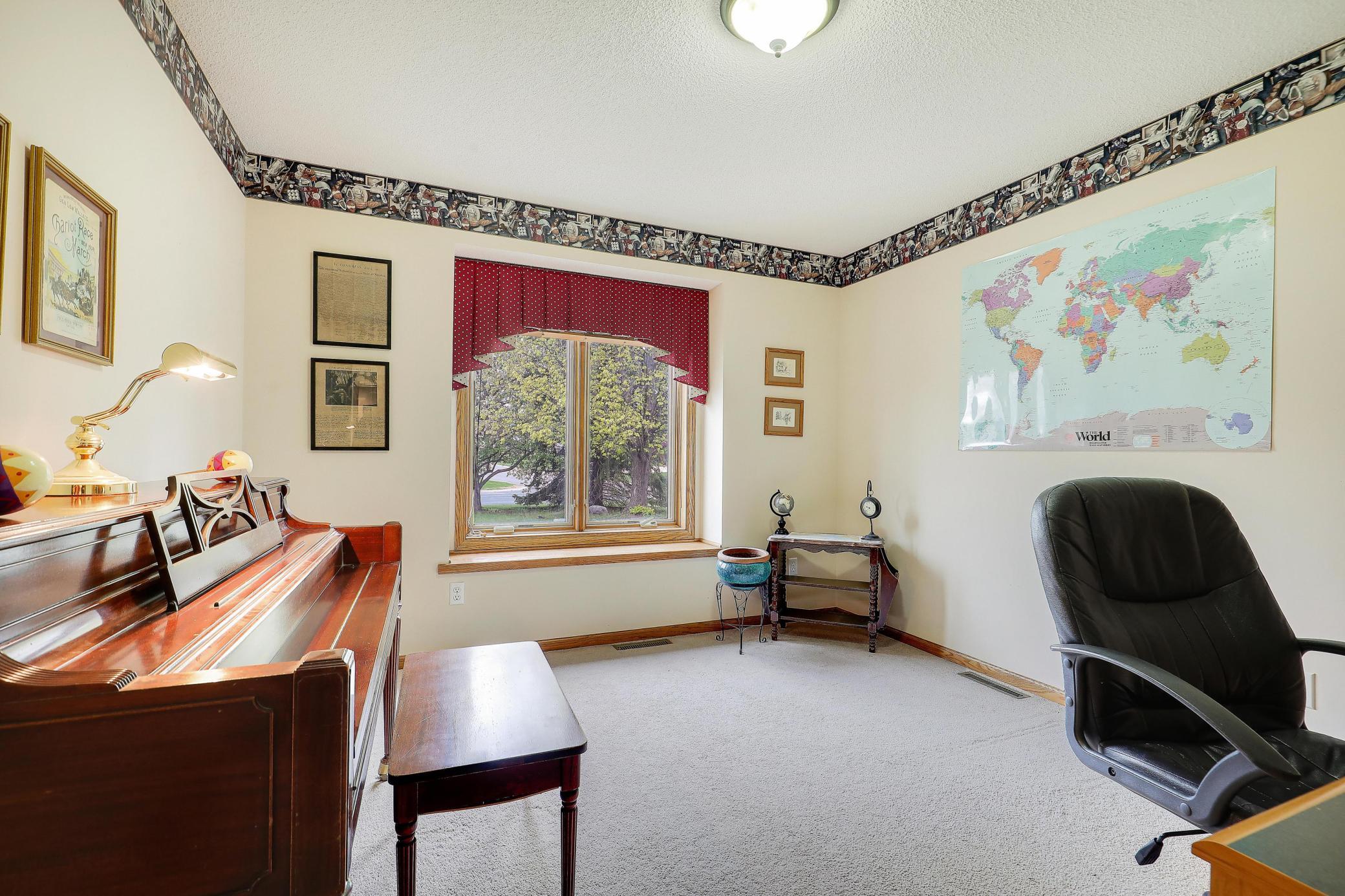 Main level bedroom/office.