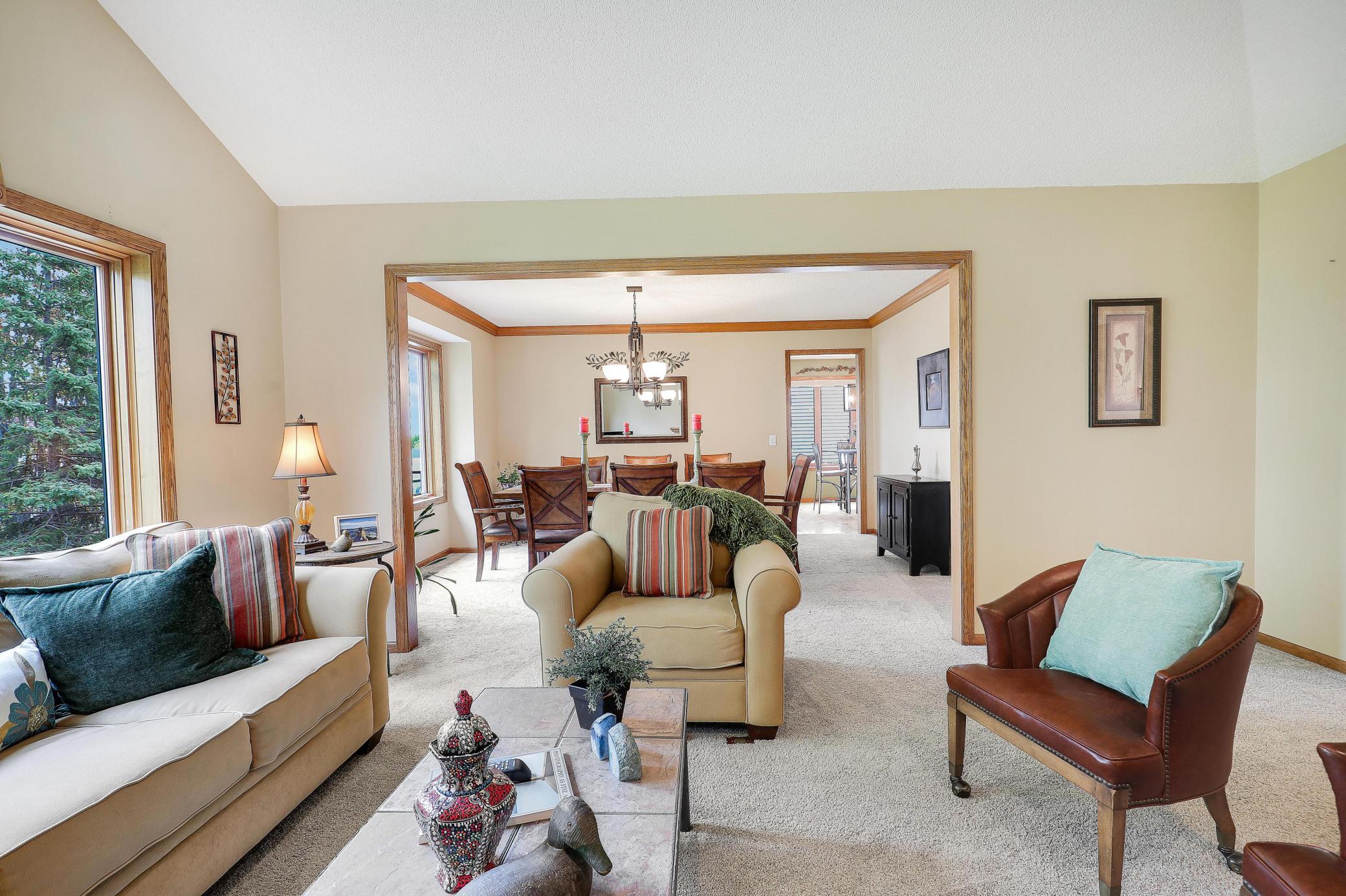 Spacious Living room / Dining room.