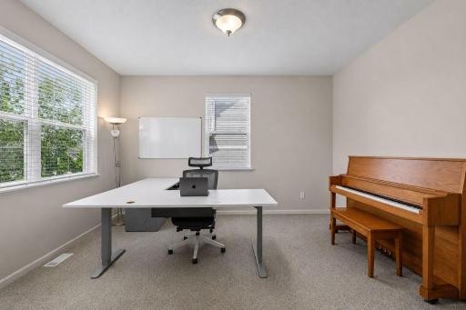 Large front office space with French doors right off the main entrance