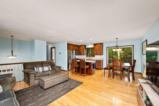 Nice and open upper level!