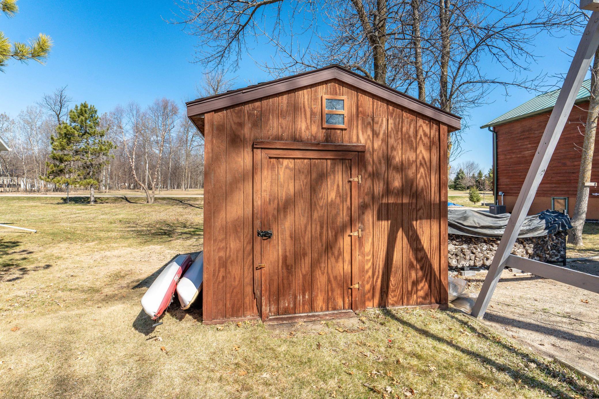 Bonus Storage Shed