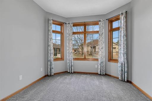 Front Bedroom, Office Space You Decide! Spacious, Updated With Beautiful Warm Paint Color And Flooring!