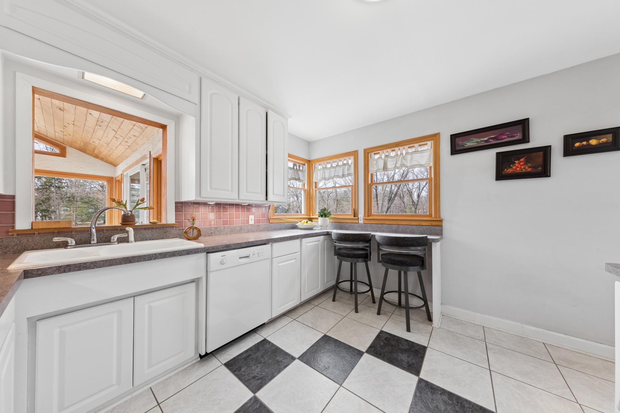 Sip your morning coffee and watch the wildlife