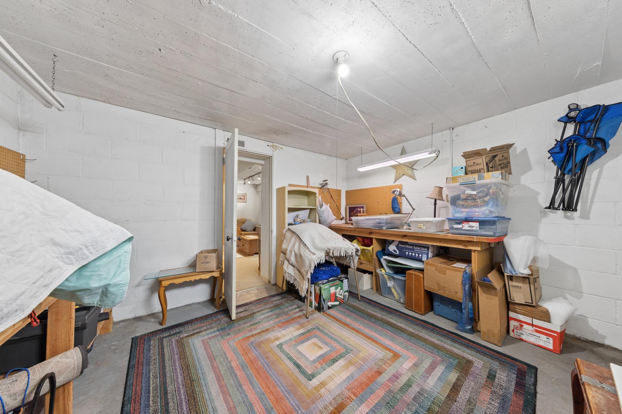 Bonus room that could easily be finished and made into a bedroom