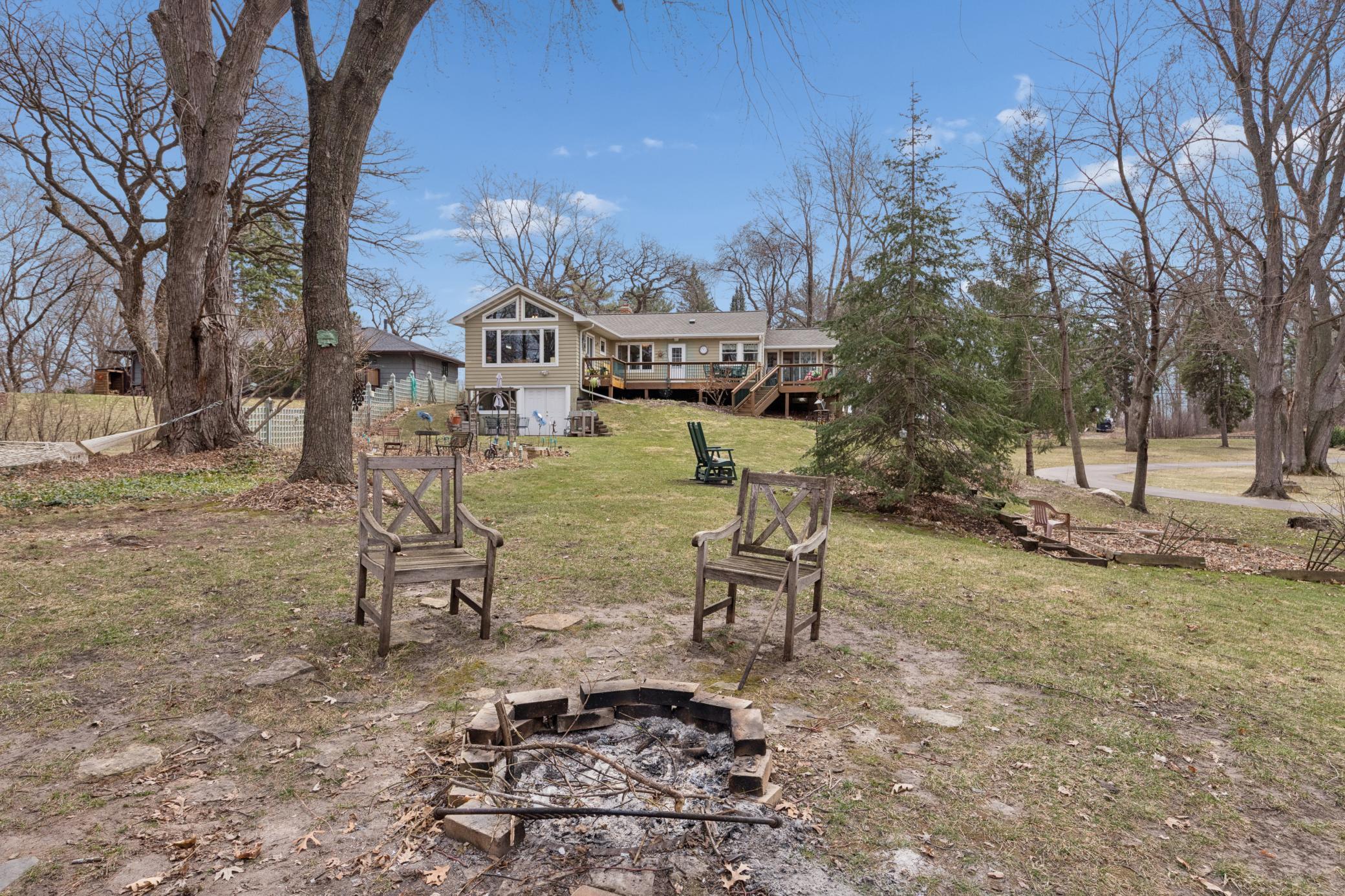 Fire pit for cool summer nights