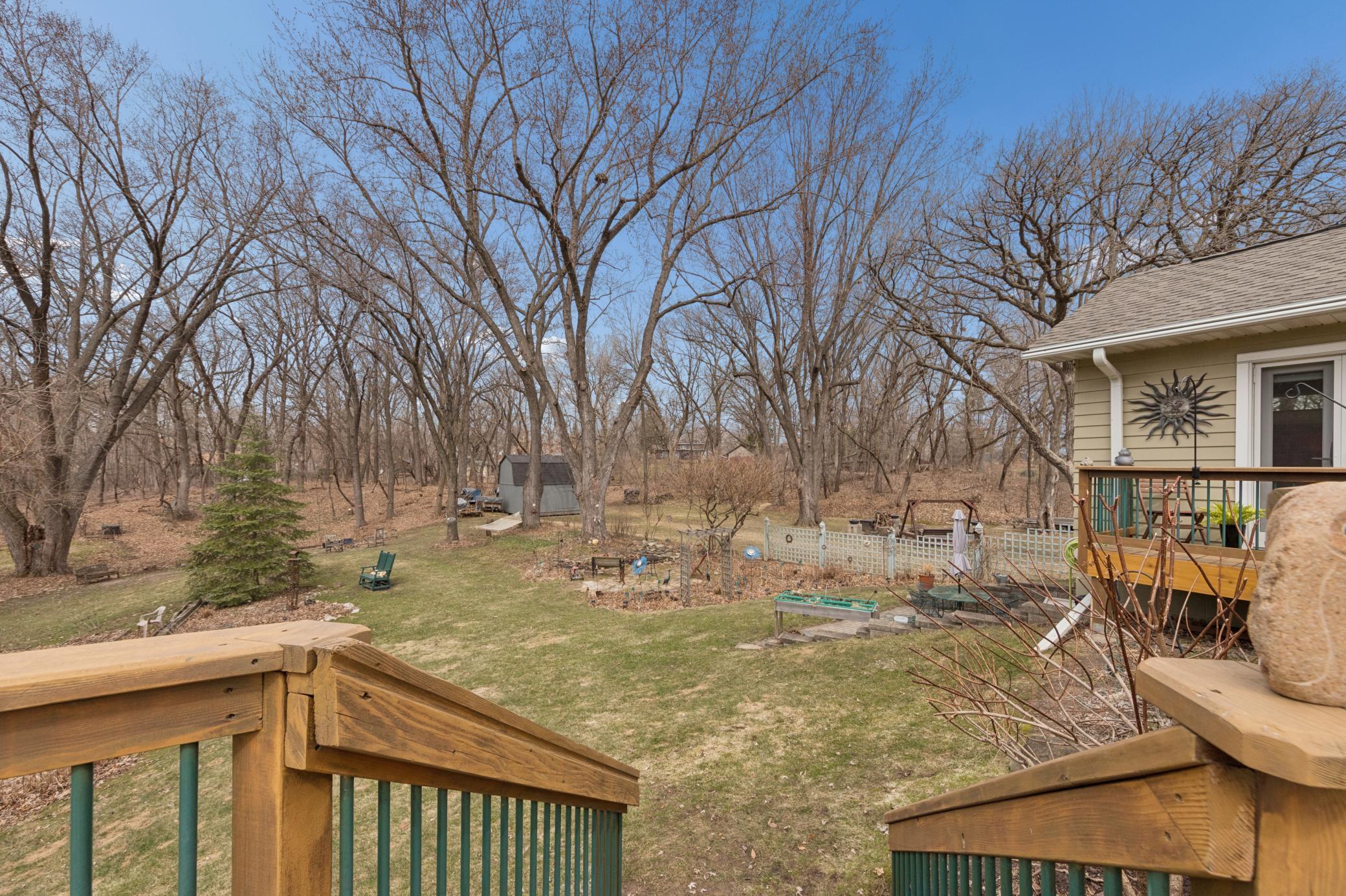 Just a few steps to your own private oasis