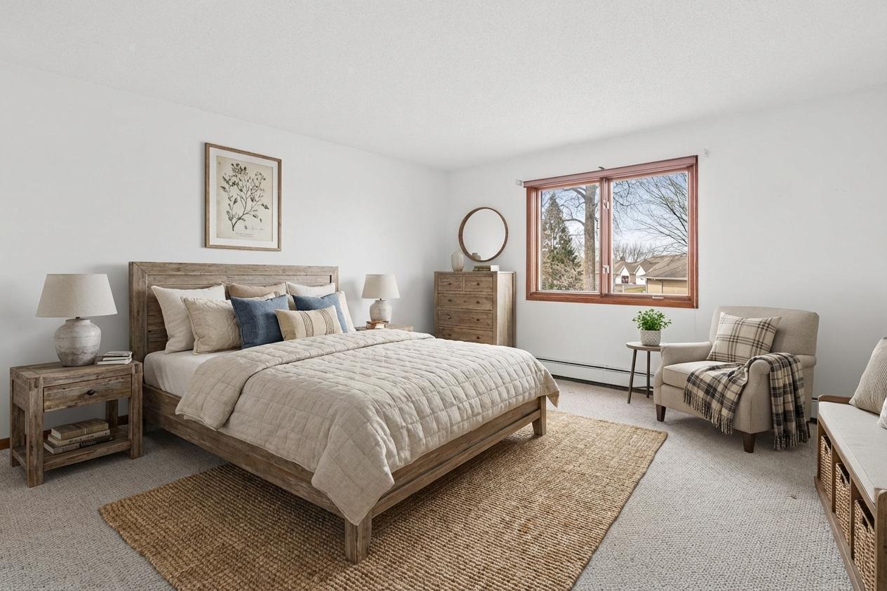 Lounge in your Large bedroom