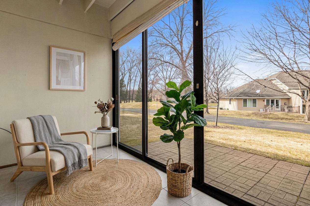 Recharge in the Sunroom or patio