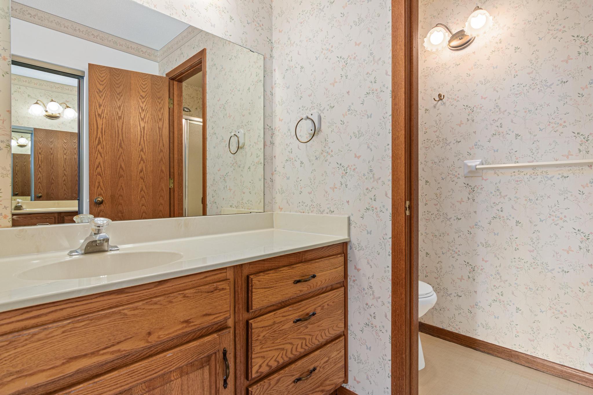 Your own bathroom just off primary bedroom