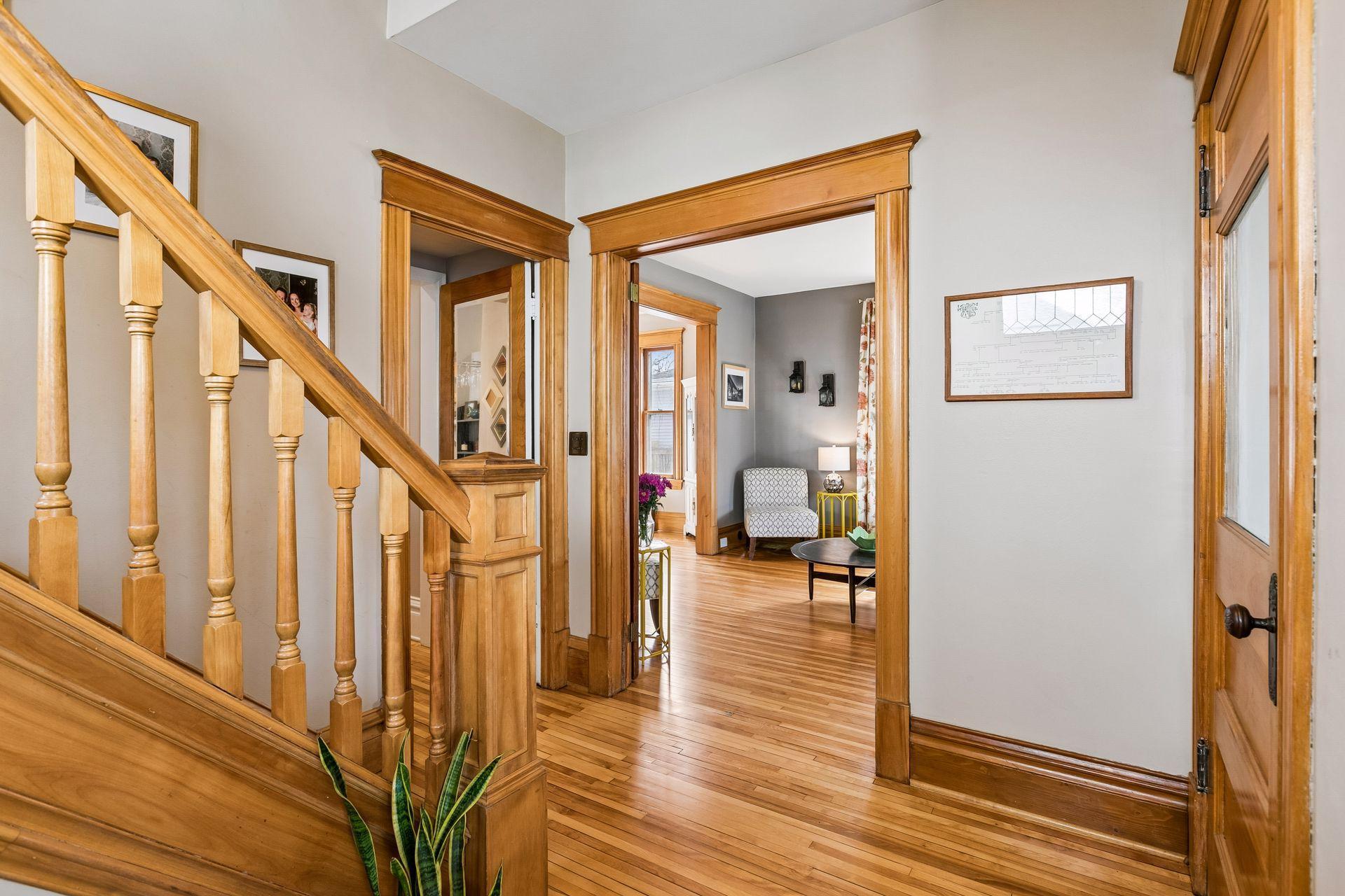 Hardwood floors are PERFECT and BEAUTIFUL !!