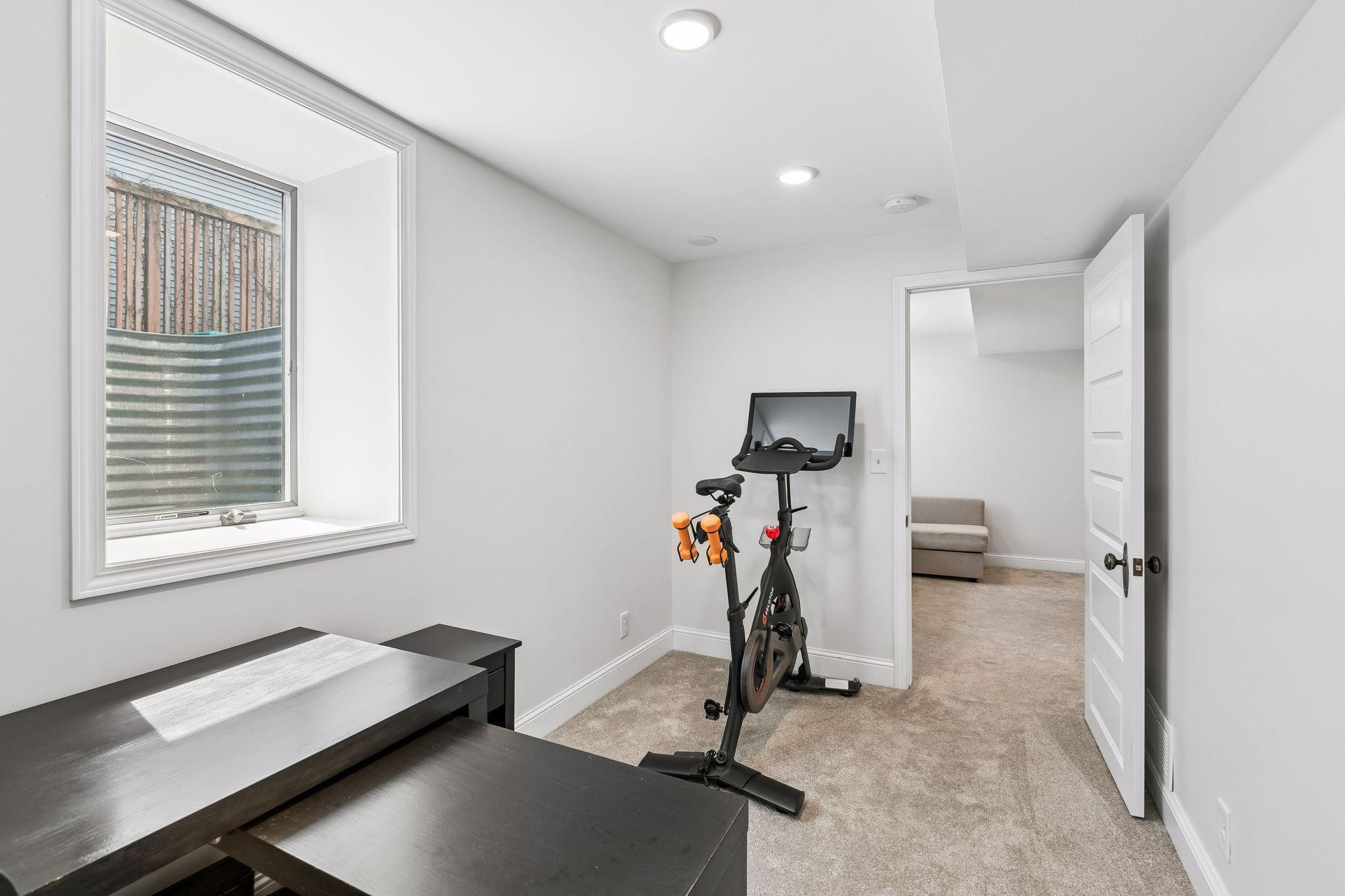 Bedroom #4 has an egress window.